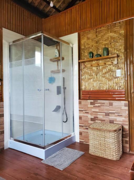 Modern Bahay Kubo In A Farm Near Tagaytay Villa Tagaytay City Exterior foto